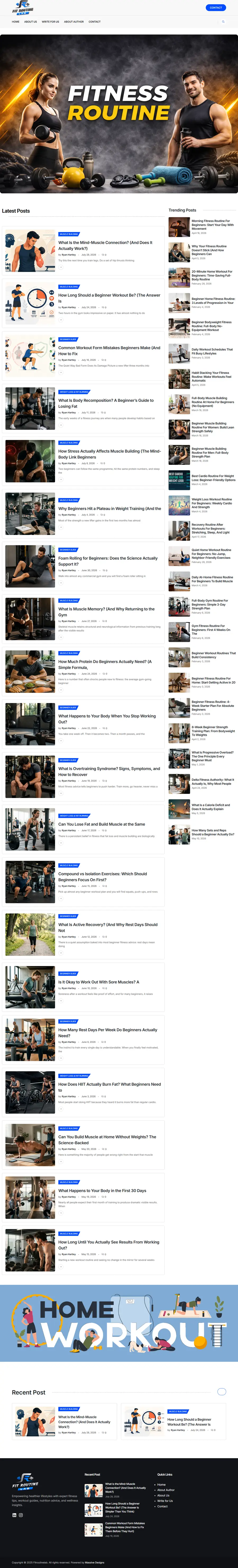 FitRoutine