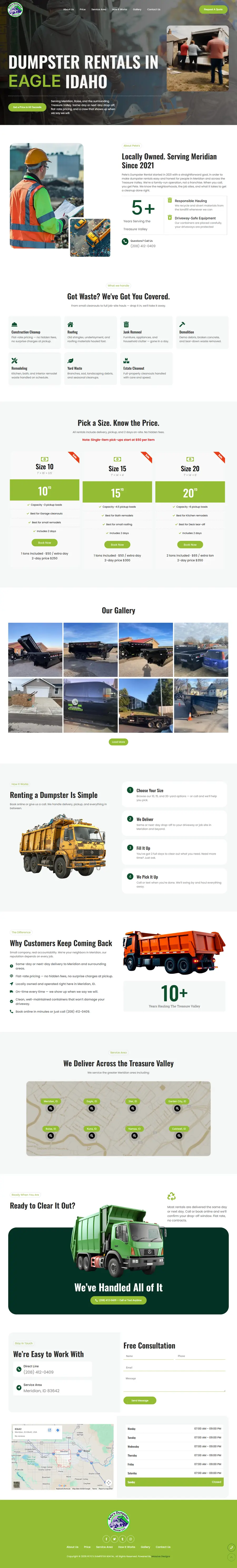 Pete's Dumpster Rentals